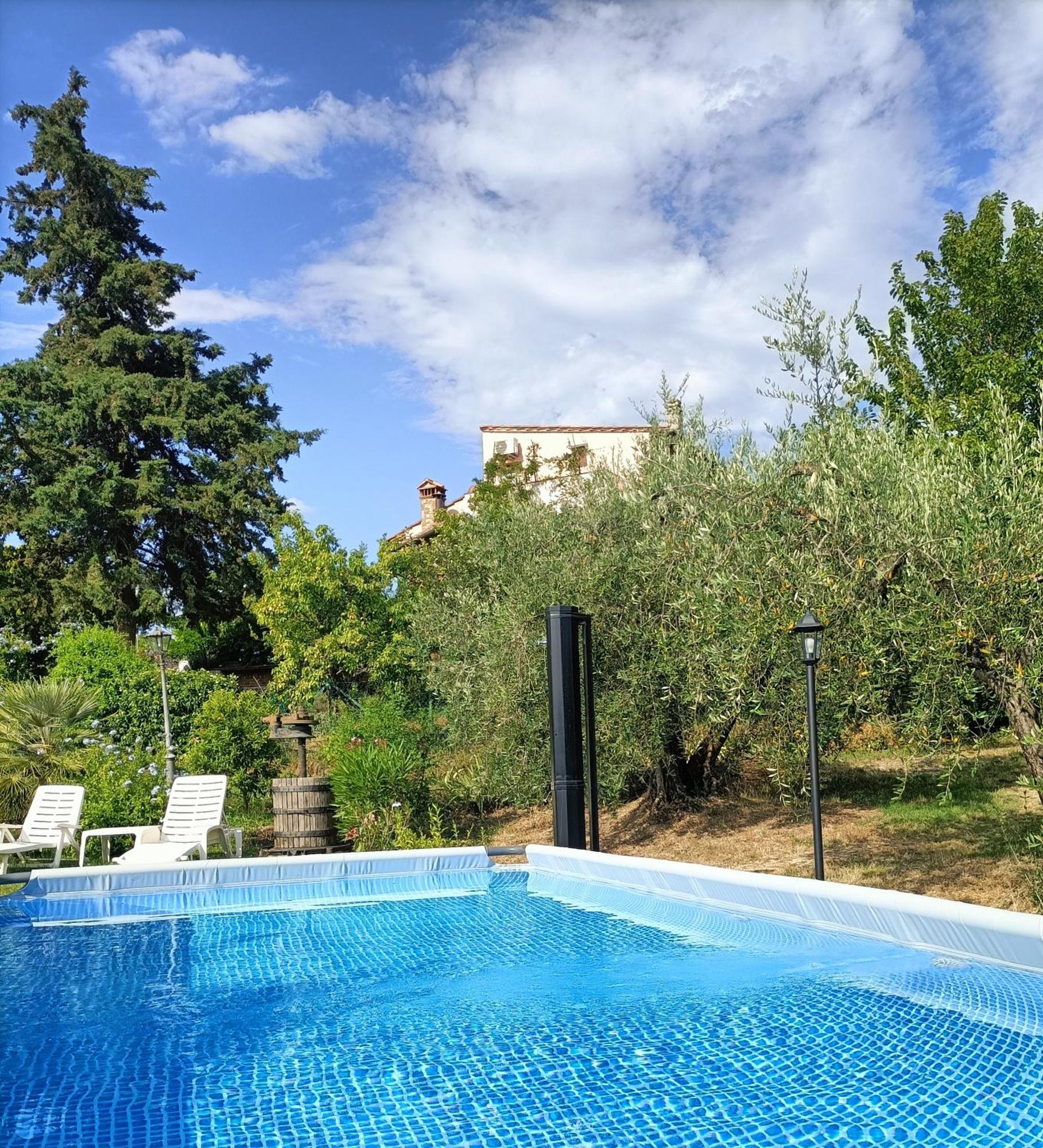 Ferienwohnung Nido Di Rondine Montespertoli Exterior foto